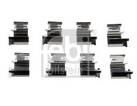 DELPHI LX0354 - Kit de accesorios, pastillas de frenos