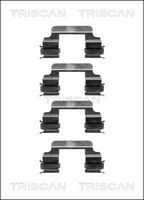 TRISCAN 8105101614 - Kit de accesorios, pastillas de frenos