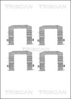 TRISCAN 8105181009 - Kit de accesorios, pastillas de frenos
