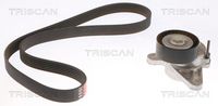TRISCAN 864229036 - Juego de correas trapeciales poli V