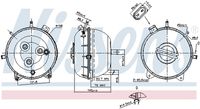 NISSENS 996134 - Depósito compensación, refrigerante