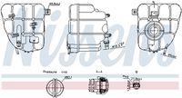 NISSENS 996255 - Depósito compensación, refrigerante - ** FIRST FIT **