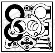 WALKER 86429 - Juego de montaje, silenciador