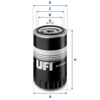 UFI 2342900 - Filtro de aceite