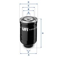 UFI 2437400 - Filtro combustible