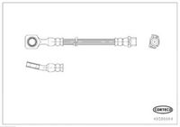 CORTECO 49386964 - Tubo flexible de frenos