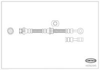 CORTECO 49392945 - Tubo flexible de frenos