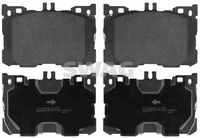 SWAG 33107633 - Juego de pastillas de freno