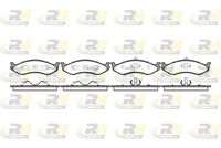 ROADHOUSE 2467.20 - Juego de pastillas de freno