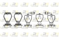 ROADHOUSE 2508.02 - Juego de pastillas de freno