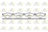 ROADHOUSE 2467.00 - Juego de pastillas de freno