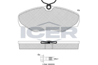 FEBI BILSTEIN 16473 - Juego de pastillas de freno