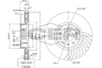 FEBI BILSTEIN 107505 - Disco de freno