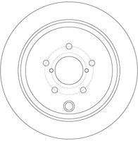 TRW DF6306 - Disco de freno