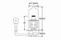 VEMO V99-84-0013 - Lámpara, faro de carretera