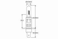VEMO V99-84-0012 - Lámpara, faro principal