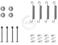 A.B.S. 0711Q - Juego de accesorios, zapatas de freno de estacionamiento