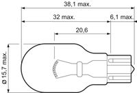 VALEO 032215 - Lámpara, luz adicional de freno