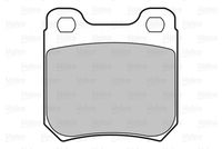 VALEO 598183 - Juego de pastillas de freno