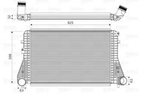 VALEO 818674 - Radiador de aire de admisión
