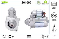 VALEO 201092 - Motor de arranque - VALEO CORE-FLEX