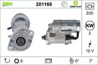 VALEO 201166 - Motor de arranque - VALEO CORE-FLEX