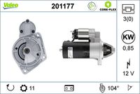 VALEO 201177 - Motor de arranque - VALEO CORE-FLEX