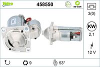 VALEO 458550 - Motor de arranque - VALEO RE-GEN REMANUFACTURED