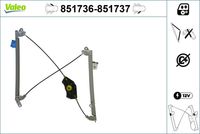 VALEO 851736 - Elevalunas