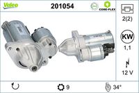 VALEO 201054 - Motor de arranque - VALEO CORE-FLEX