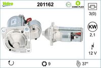 VALEO 201162 - Motor de arranque - VALEO CORE-FLEX