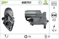 VALEO 458701 - Motor de arranque - VALEO RE-GEN REMANUFACTURED
