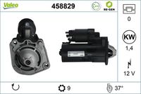 VALEO 458829 - Motor de arranque - VALEO RE-GEN REMANUFACTURED