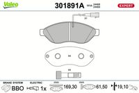 TRW GDB1681 - Juego de pastillas de freno - COTEC