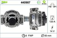 VALEO 440987 - Alternador - VALEO RE-GEN REMANUFACTURED