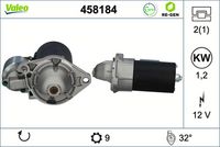 VALEO 458184 - Motor de arranque - VALEO RE-GEN REMANUFACTURED