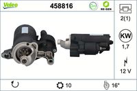VALEO 458816 - Motor de arranque - VALEO RE-GEN REMANUFACTURED