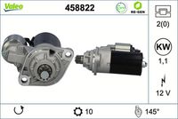 VALEO 458822 - Motor de arranque - VALEO RE-GEN REMANUFACTURED