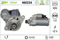 VALEO 460234 - Motor de arranque - VALEO RE-GEN REMANUFACTURED STOP&START