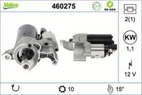 VALEO 460275 - Motor de arranque - VALEO RE-GEN REMANUFACTURED