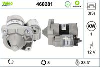 VALEO 460281 - Motor de arranque - VALEO RE-GEN REMANUFACTURED