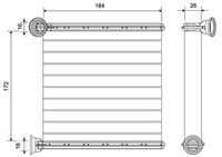 VALEO 811506 - Radiador de calefacción