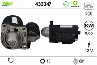 VALEO 433347 - Motor de arranque - VALEO RE-GEN REMANUFACTURED