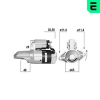 ERA ZN1018 - Engranaje de rueda libre, arrancador