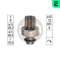 ERA ZN0853 - Engranaje de rueda libre, arrancador