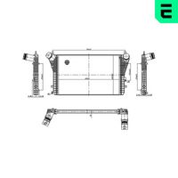 EACLIMA 36A77033 - Radiador de aire de admisión