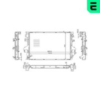 EACLIMA 31R77055 - Radiador, refrigeración del motor