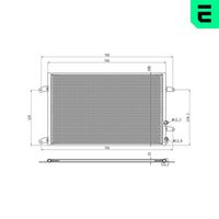 EACLIMA 30C77030 - Condensador, aire acondicionado