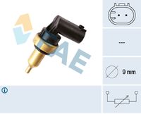 FAE 32706 - Sensor, temperatura del refrigerante