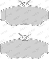 NECTO FD6627A - Juego de pastillas de freno - ALTA PRESTACION